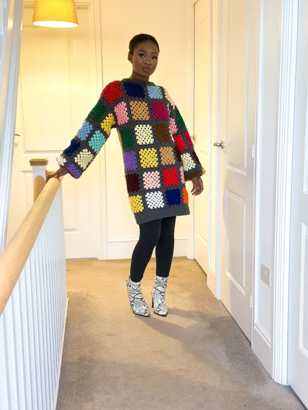 honeycomb sweater Crochet Wears