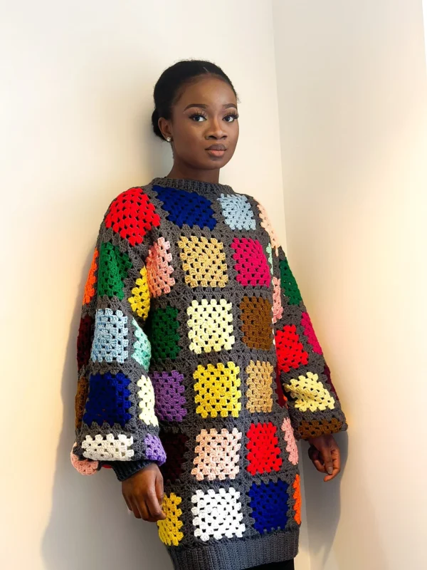 honeycomb sweater Crochet Wears