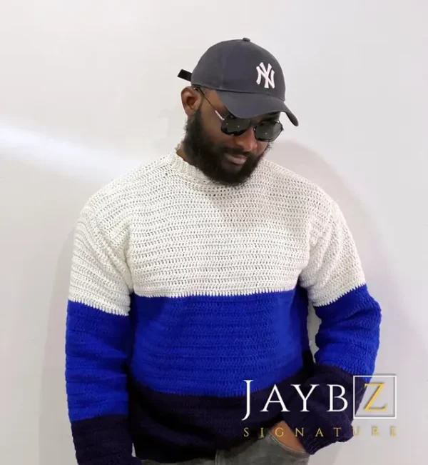 male crochet sweater Crochet Wears