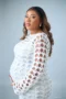 Maternity Shell Dress Crochet Wears