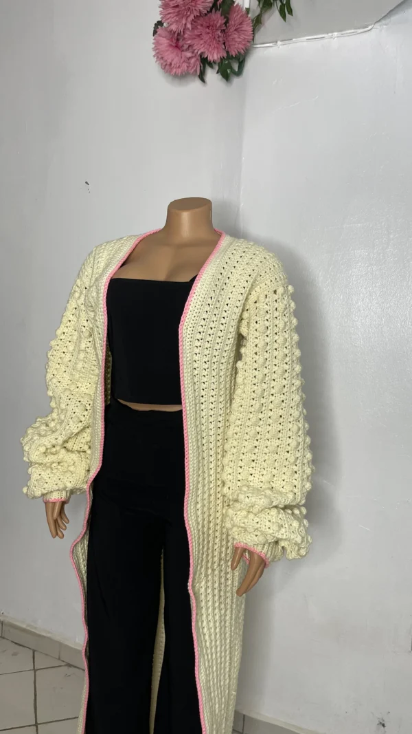 Bubbly kimono handmade crochet